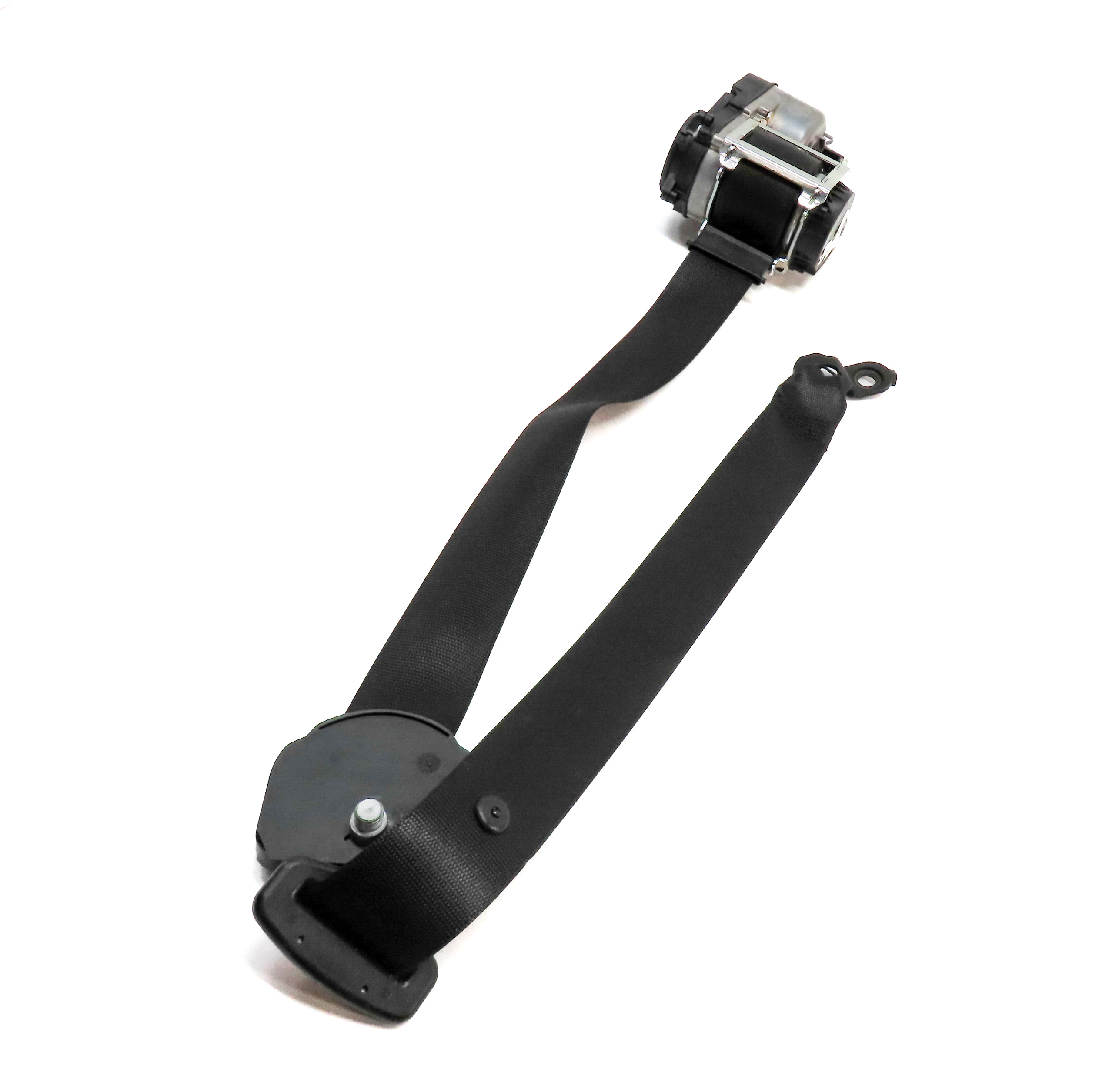 09 MERCEDES GL320 GL450 GL550 ML320 ML350 RIGHT FRONT SEATBELT RETRACTOR (BLACK) — exact item pictured